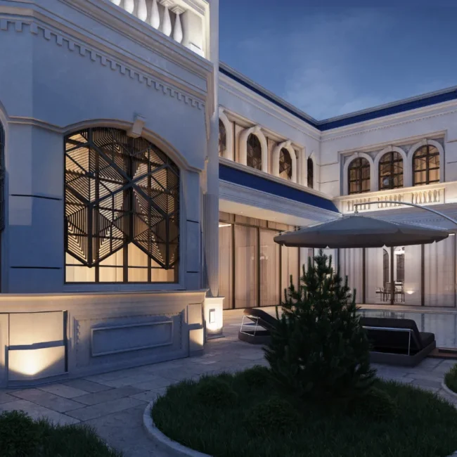 2021-Classic Villa Exterior Design