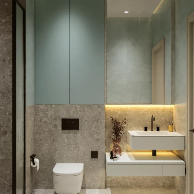 2023-Studio Design- Dubai, UAE - Bathroom