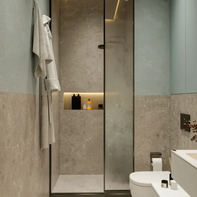 2023-Studio Design- Dubai, UAE - Bathroom