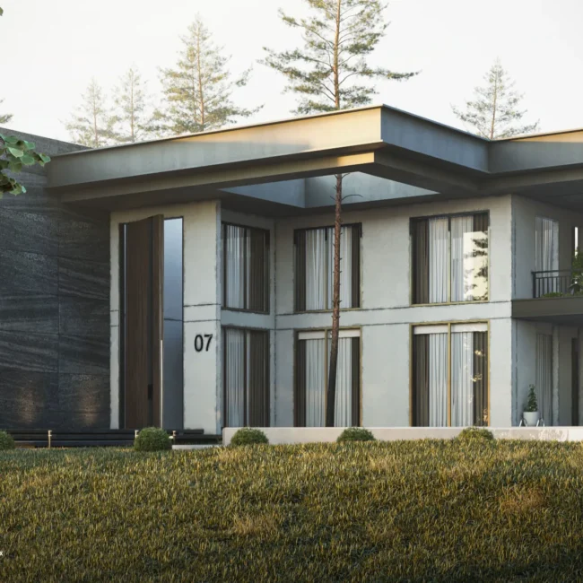 2023-Modern Villa Exterior Design